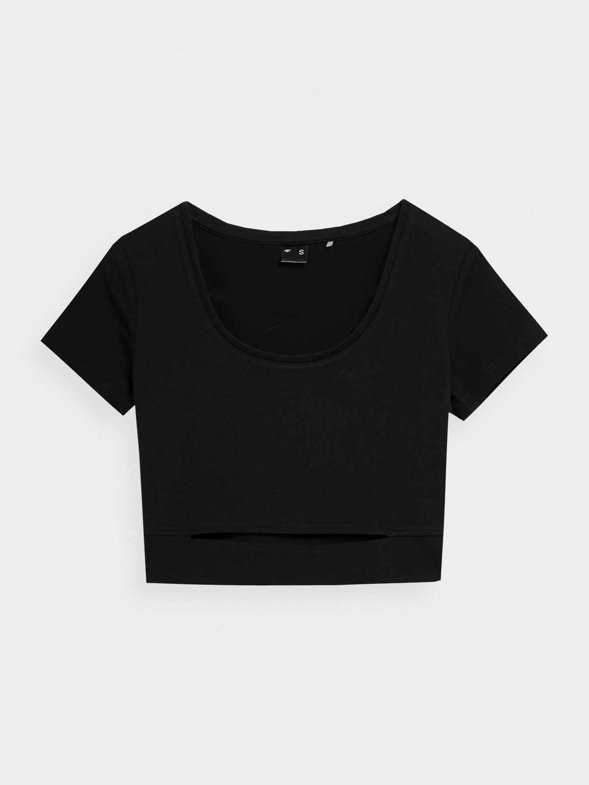 MOTERIŠKI T-SHIRT CROP-TOP MARŠKINĖLIAI 